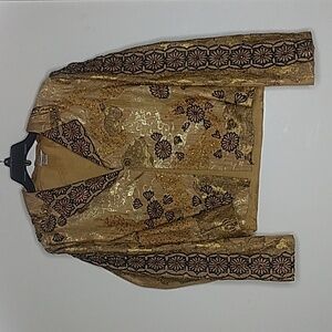 Sandy Starkman Polyester 1/2 cut midriff jacket